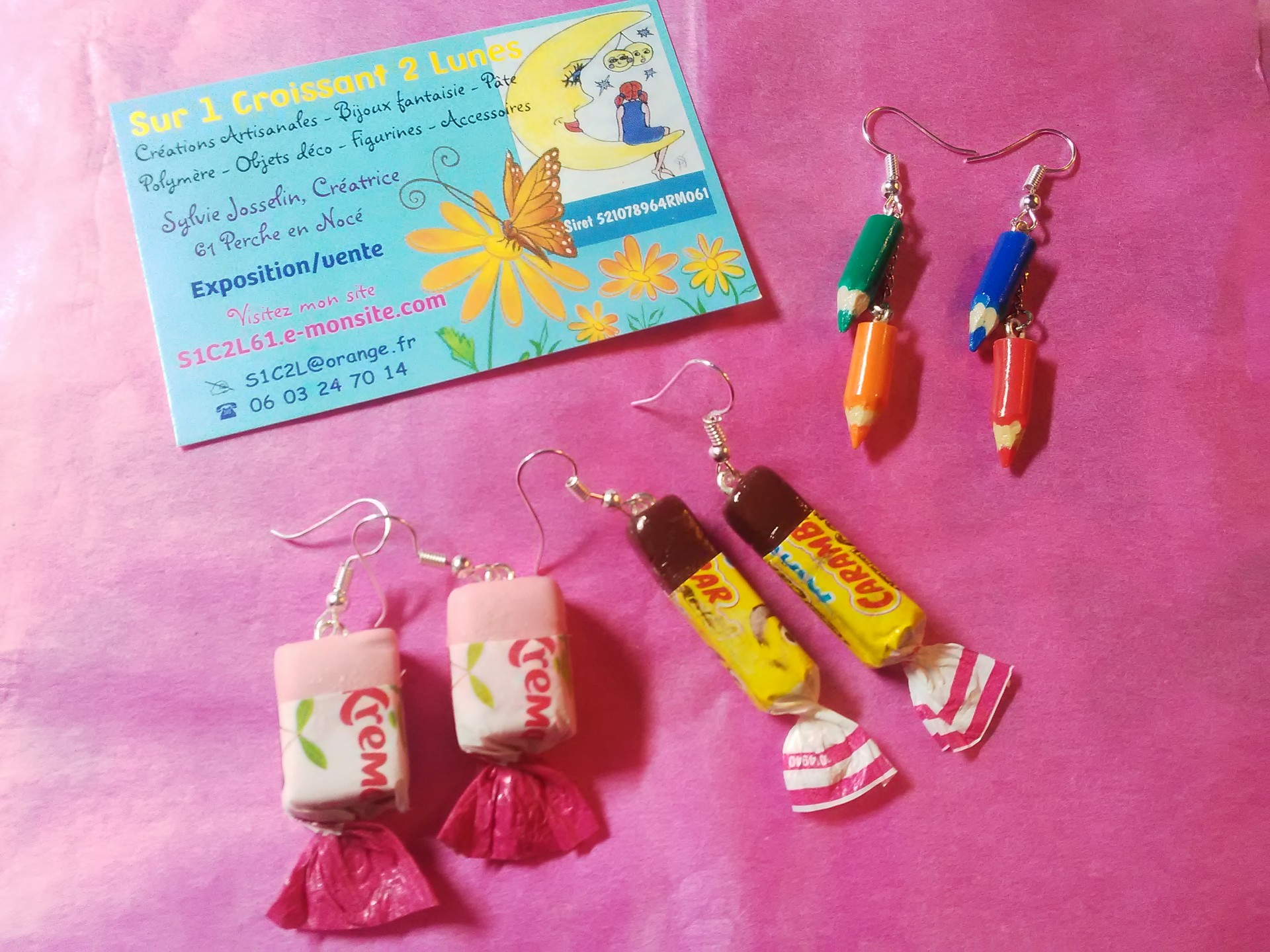 Commande gourmande en fimo